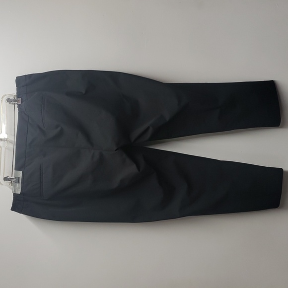 Talbots Hampshire Ankle Trouser Pants Straight Leg Ankle Lenght Black Womens 20W - Picture 3 of 13